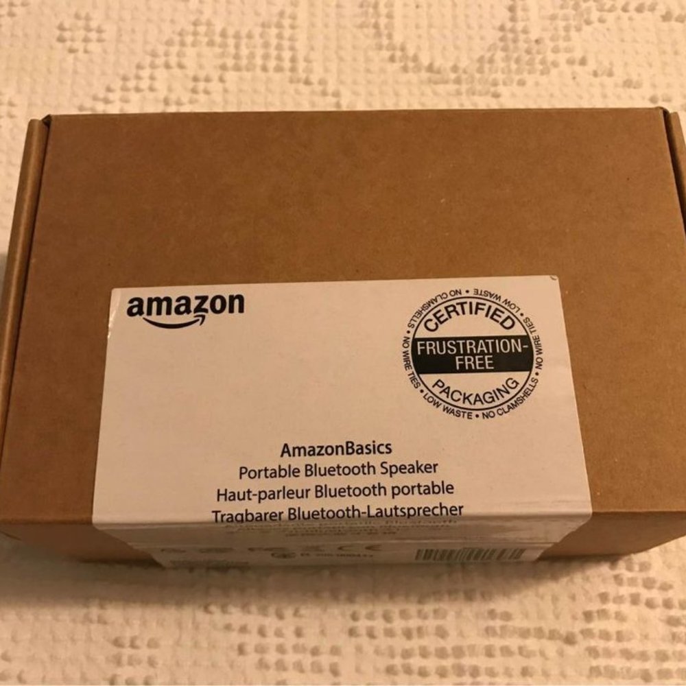 AmazonBasics Wireless Bluetooth Speaker, NIB